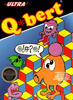 Q-bert (USA) box cover front